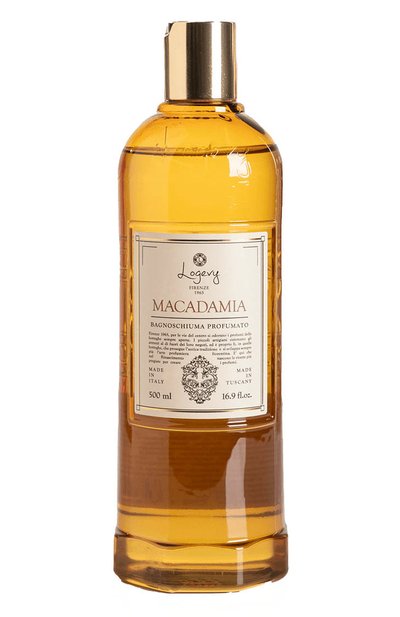 Женского парфюмерный гель для душа macadamia / &quot;макадамия&quot; (500ml) LOGEVY FIRENZE 1965, арт. 8050519374118