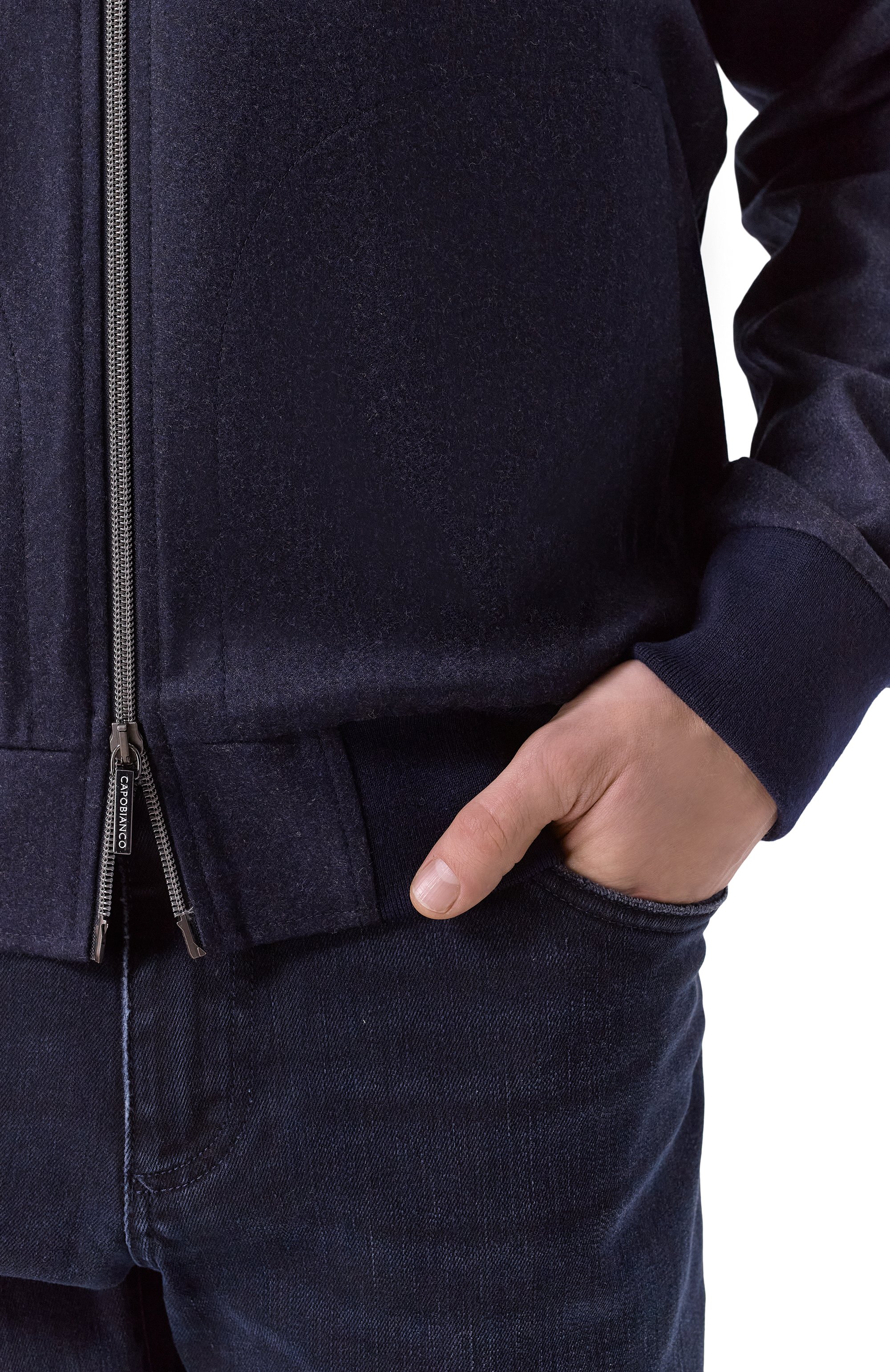 Шерстяная толстовка CAPOBIANCO, арт. 19M403.FA00., фото 5