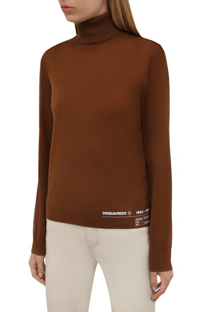 Шерстяная водолазка DSQUARED2, арт. S75HA1079/S16794, фото 3