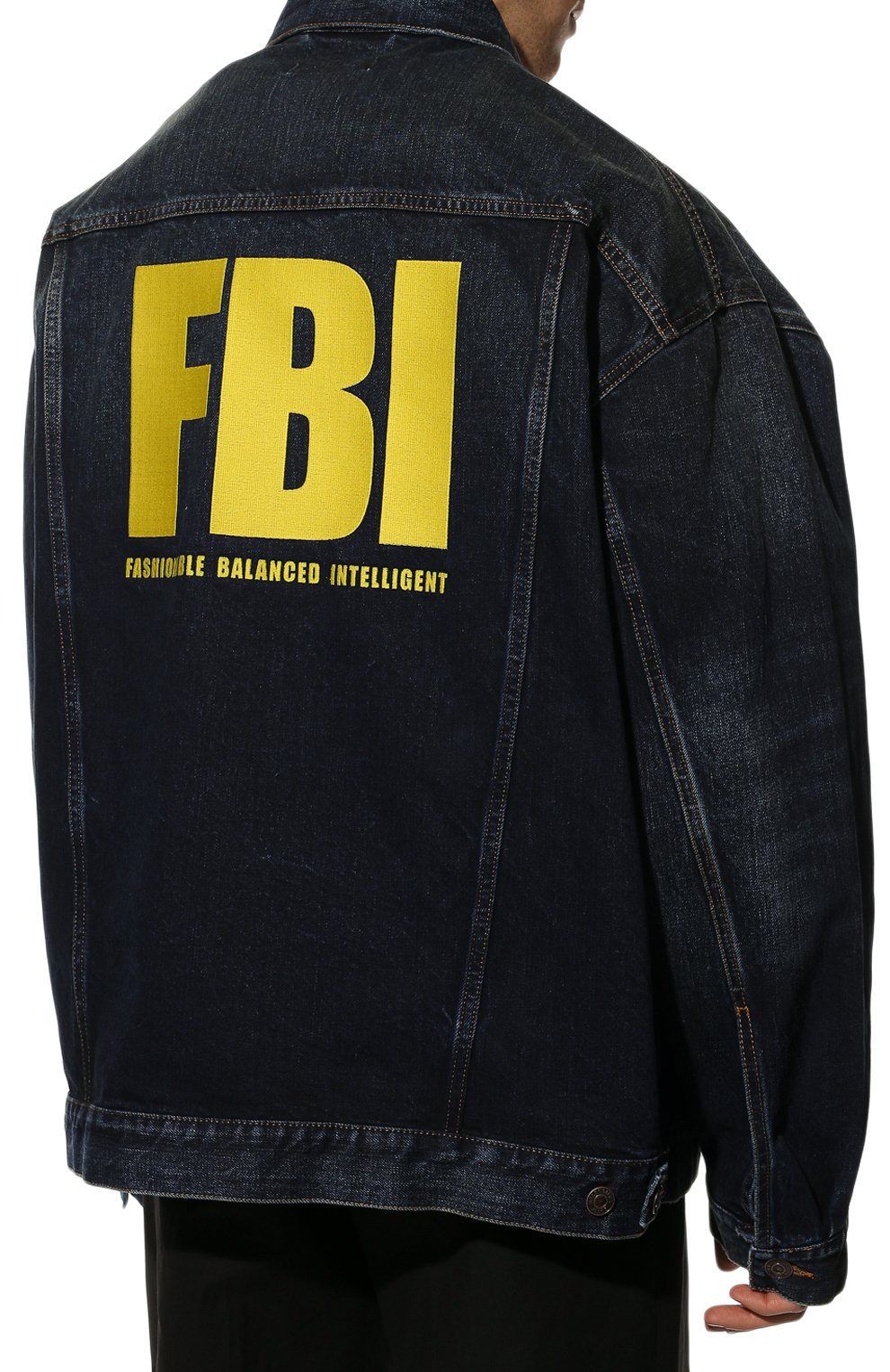 Джинсовая куртка BALENCIAGA, арт. 681690/TJW75, фото 4