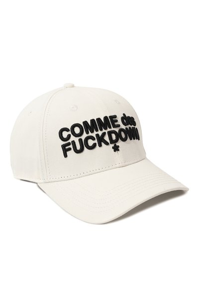 Хлопковая бейсболка COMME DES FUCKDOWN, арт. CDFA701, фото 1