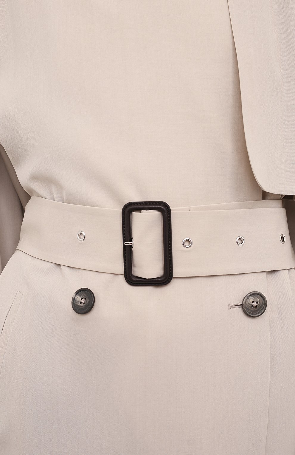 Тренч из вискозы и шерсти THE ROW, арт. 5428W1973, фото 5