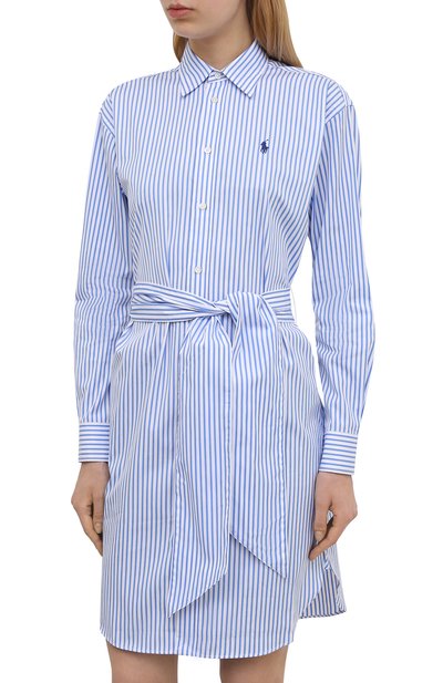 Хлопковое платье POLO RALPH LAUREN, арт. 211781122, фото 3