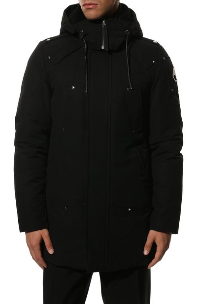 Пуховая парка MOOSE KNUCKLES черного цвета по цене 120000 руб., арт. M39MP261N, фото 3 Пуховая парка MOOSE KNUCKLES, арт. M39MP261N, фото 3