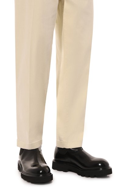 Кожаные челси PREMIATA черного цвета по цене 59000 руб., арт. 32210/TRENDY, фото 3 Кожаные челси PREMIATA, арт. 32210/TRENDY, фото 3