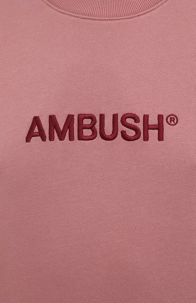 Хлопковый свитшот AMBUSH, арт. BWBA005S21FLE001, фото 5