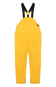 Детский комбинезон GOSOAKY желтого цвета, арт. 201.101.106/MICR0 PU / JERSEY LINING | Фото 1 (Материал внешний: Синтетический материал; Материал подклада: Хлопок; Девочки Кросс-КТ: Комбинезон-верхняя одежда; Драгоценные камни: Проставлено; Материал сплава: Проставлено; Рукава: Без рукавов, На бретелях)