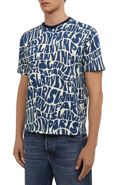 Хлопковая футболка LANVIN, арт. RM-TS0002-J053-A21, фото 3