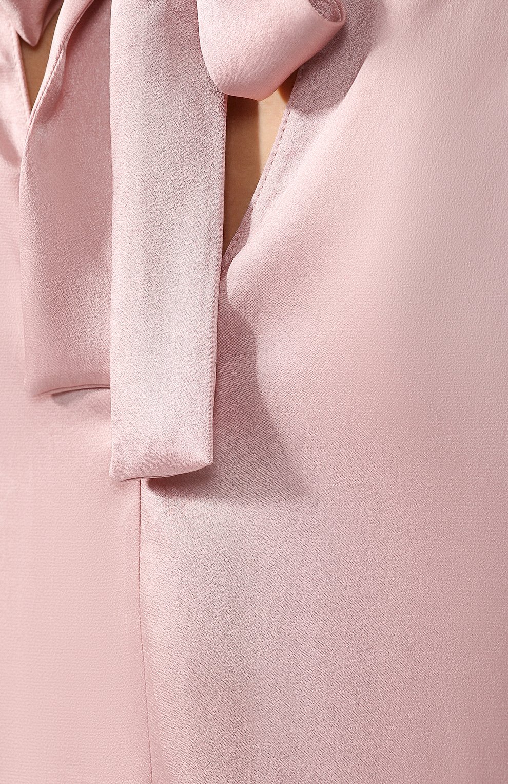 Топ с воротником-стойкой REDVALENTINO розового цвета по цене 23900 руб., арт. RR3AEA00/HGA, фото 5 Топ с воротником-стойкой REDVALENTINO, арт. RR3AEA00/HGA, фото 5