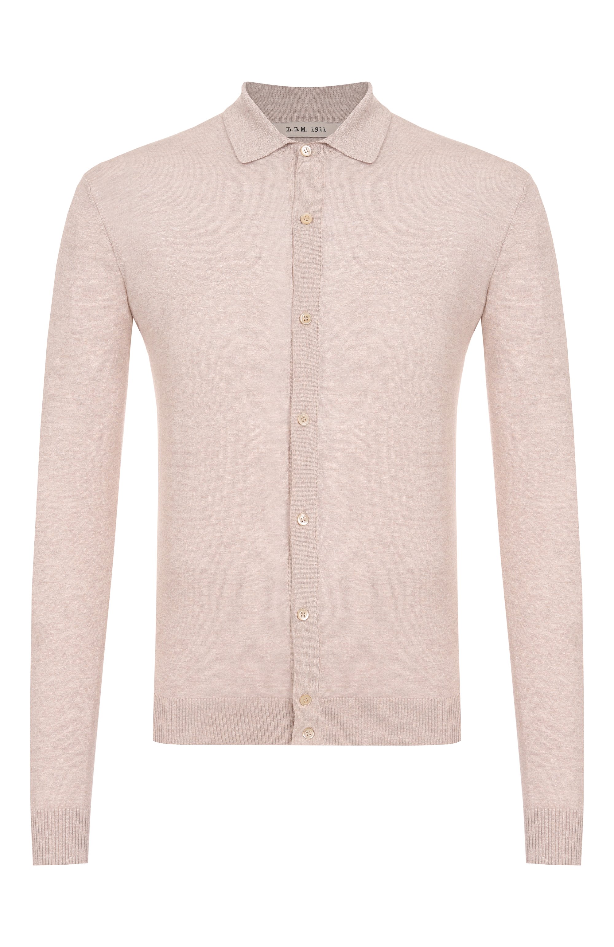 Рубашка изо льна и хлопка L.B.M. 1911, арт. 6355/59044, фото 1