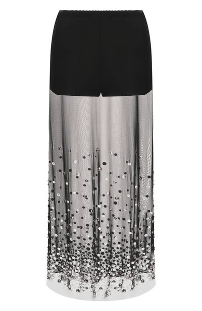 Женская юбка с отделкой стразами ERIKA CAVALLINI, арт. P5W002