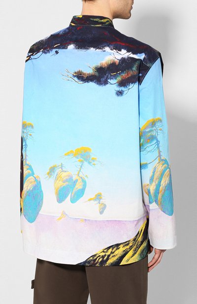 Хлопковая рубашка VALENTINO, арт. TV0ABE3065M, фото 4