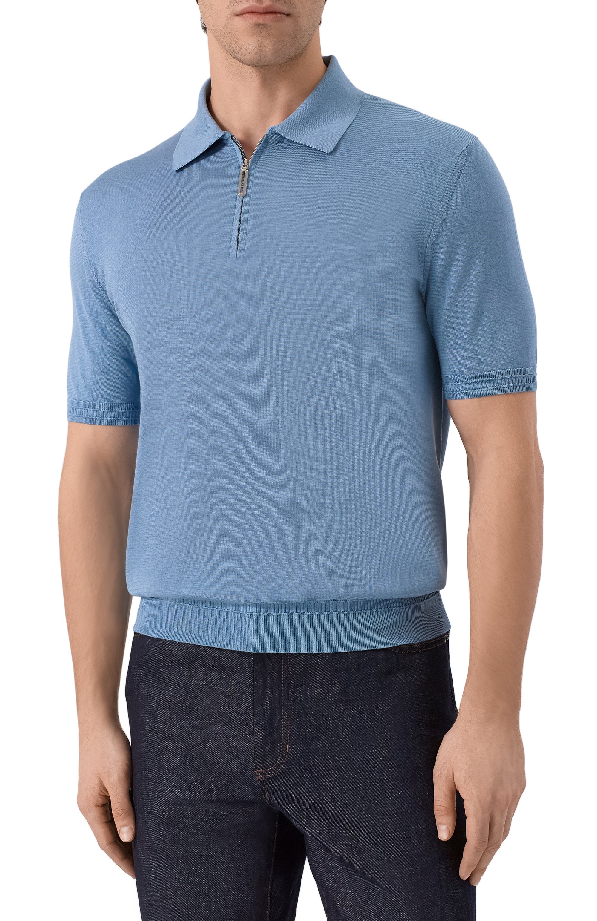 Шелковое поло STEFANO RICCI, арт. K616215P31/F26101, фото 3