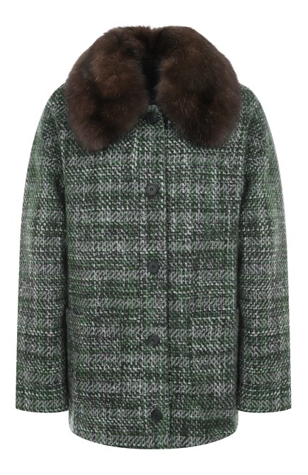 Женская пальто из кашемира и шелка MVST, арт. M25.1PW.0001B/13441