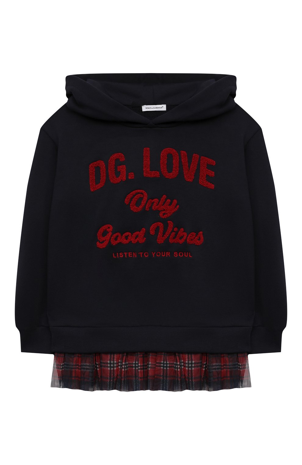 Хлопковое худи DOLCE & GABBANA, арт. L5JW4X/G7AX6/2-6, фото 1