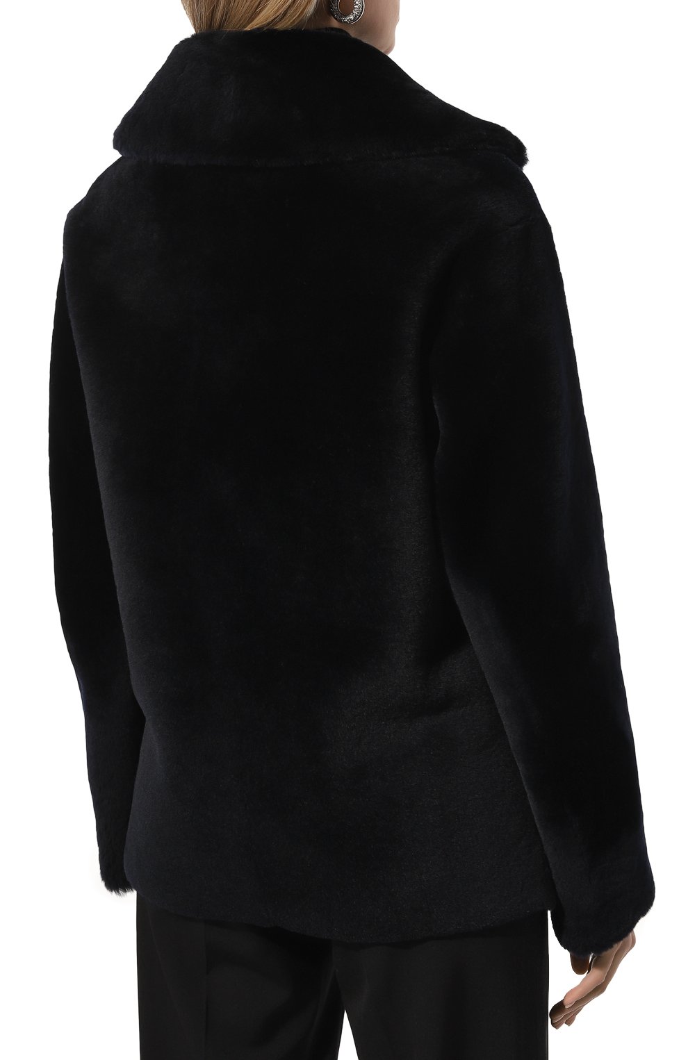 двусторонняя дубленка KITON темно-синего цвета по цене 820500 руб., арт. D58673K0546F01, фото 4 двусторонняя дубленка KITON, арт. D58673K0546F01, фото 4