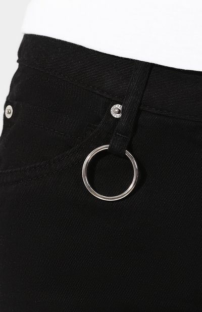 Джинсы с потертостями DSQUARED2 черного цвета по цене 54950 руб., арт. S75LB0139/STN833, фото 5 Джинсы с потертостями DSQUARED2, арт. S75LB0139/STN833, фото 5