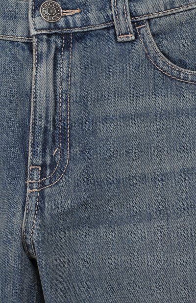 Джинсы GUCCI синего цвета по цене 37850 руб., арт. 431161/XDA4L, фото 3 Джинсы GUCCI, арт. 431161/XDA4L, фото 3