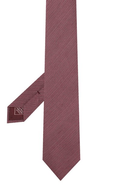 Шелковый галстук BRIONI бордового цвета по цене 27950 руб., арт. 061D00/08438, фото 2 Шелковый галстук BRIONI, арт. 061D00/08438, фото 2
