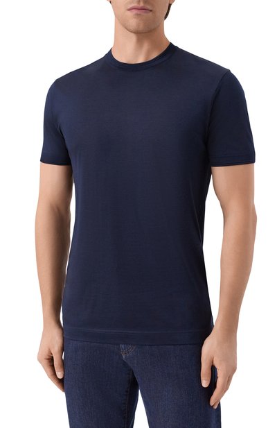 Шелковая футболка DOLCE & GABBANA, арт. G8ST1T/FU75F, фото 3