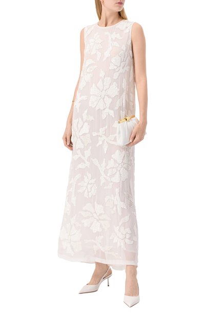 Платье из вискозы с отделкой пайетками P.A.R.O.S.H., арт. D722506, фото 2