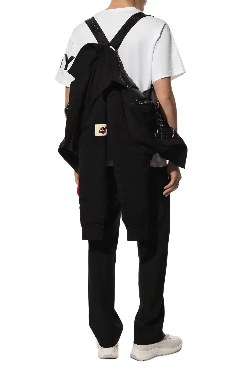 Пуховая куртка-рубашка AFTER LABEL черного цвета по цене 69950 руб., арт. BELLUN0/W01, фото 6 Пуховая куртка-рубашка AFTER LABEL, арт. BELLUN0/W01, фото 6