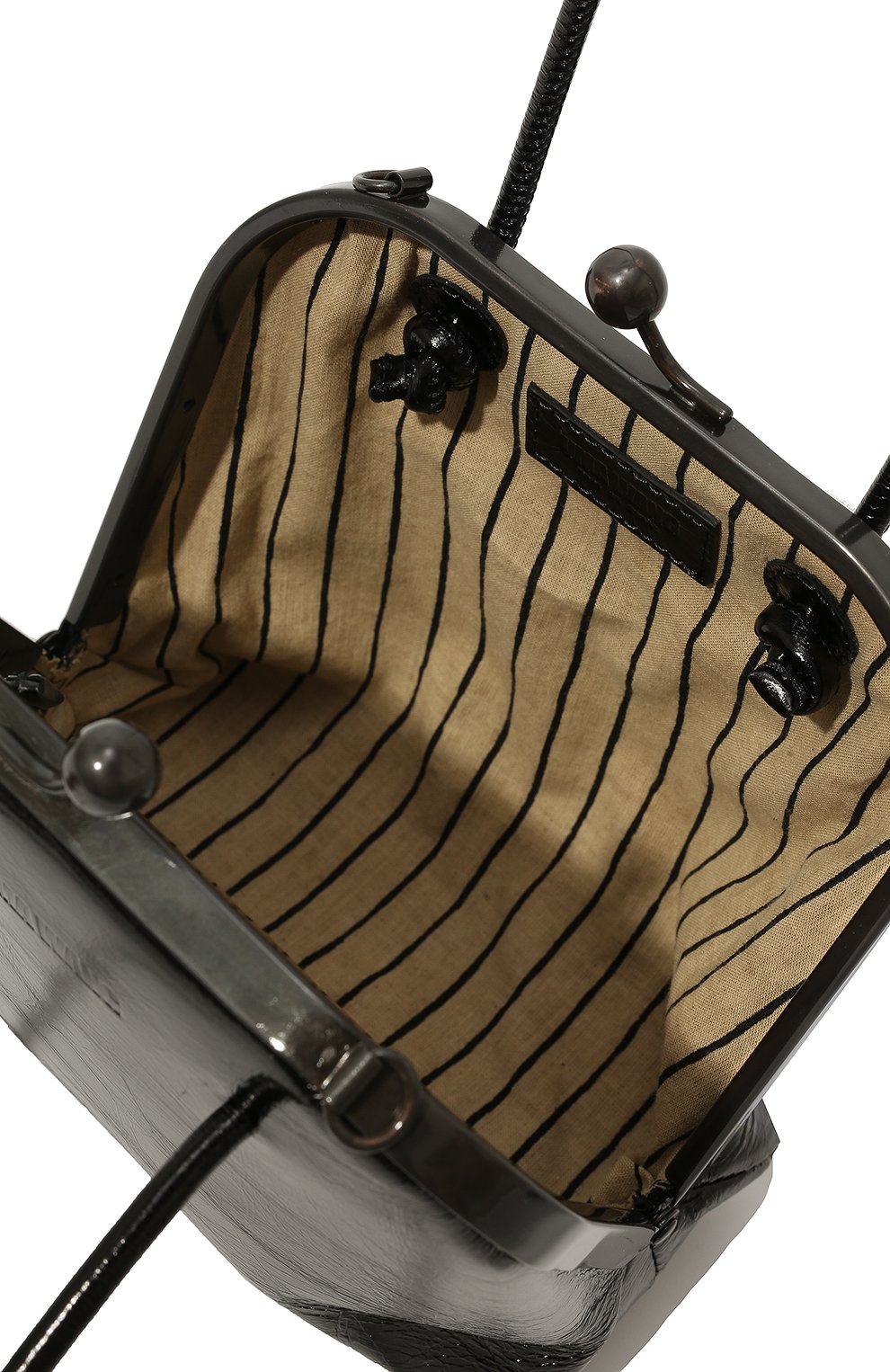 Сумка UMA WANG черного цвета по цене 76350 руб., арт. S2 W UB0016, фото 5 Сумка UMA WANG, арт. S2 W UB0016, фото 5