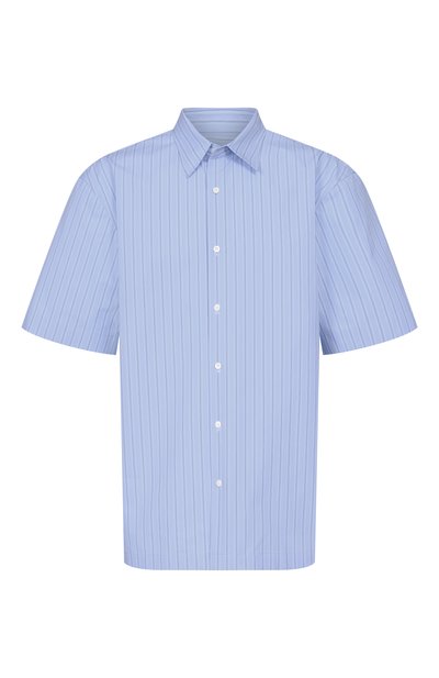 Мужская хлопковая рубашка DRIES VAN NOTEN, арт. 020700/3021