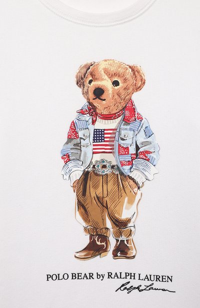 Хлопковый свитшот POLO RALPH LAUREN, арт. 311850652, фото 3