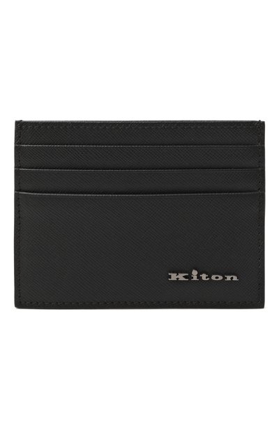Мужской кожаный футляр для кредитных карт KITON, арт. UPEA010N0126901