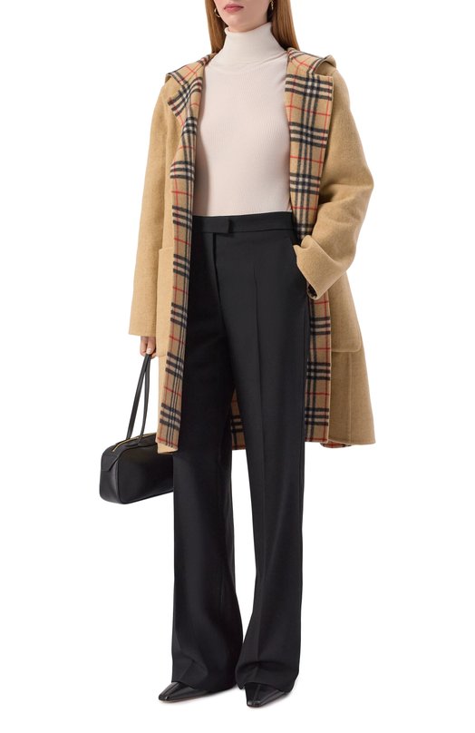 Двустороннее пальто Burberry 8113069 Бежевый  8113069 Фото 2