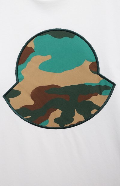Хлопковая футболка MONCLER, арт. G1-954-8C759-20-83907/12-14A, фото 3