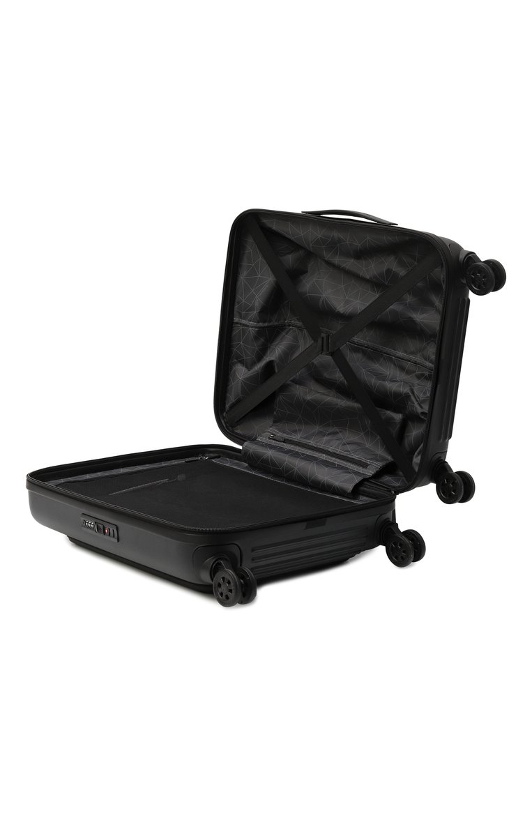 Женский чемодан tank case small MANDARINA DUCK черного цвета, арт. FSV22-651 | Фото 4 (Материал: Пластик; Автоматизация ТО: Проставлено; Автоматизация состава: Проставлено; Размер: small)