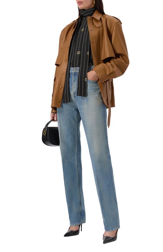 Джинсы Saint Laurent 795350/Y13KD Голубой  795350/Y13KD Фото 2