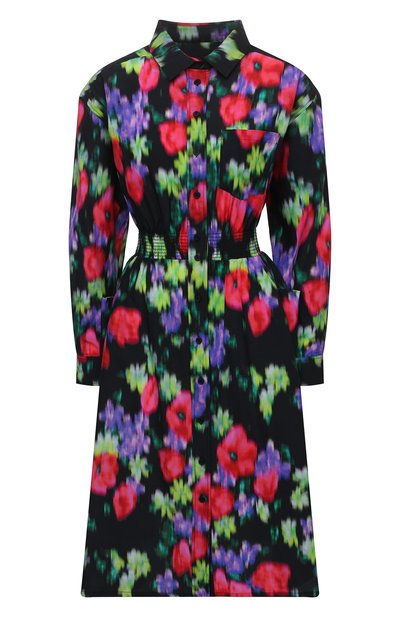 Женское платье из хлопка и шелка KENZO, арт. FC52R0010511