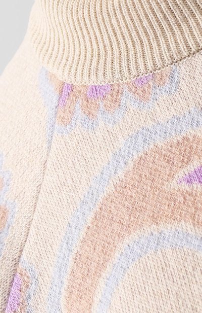 Пуловер из смеси шерсти и вискозы NANUSHKA, арт. CASEY_MULTIC0L0R_CASHMERE BLEND INTARSIA, фото 5