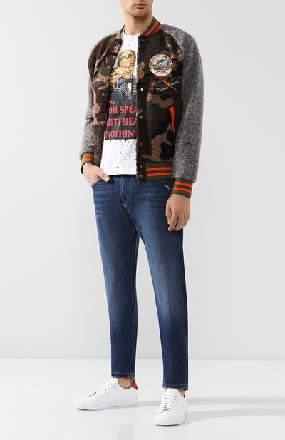 Хлопковая футболка DOMREBEL, арт. CHEERS/T-SHIRT/PAINT, фото 2