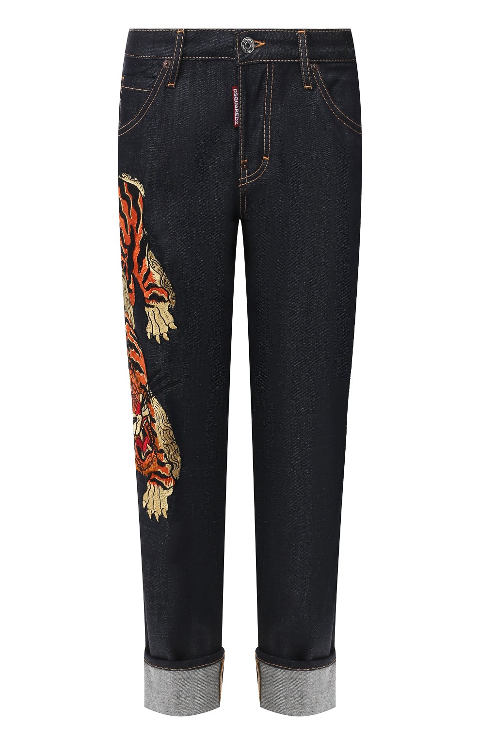 Джинсы DSQUARED2 синего цвета по цене 69700 руб., арт. S72LB0307/S30309, фото 1 Джинсы DSQUARED2, арт. S72LB0307/S30309, фото 1