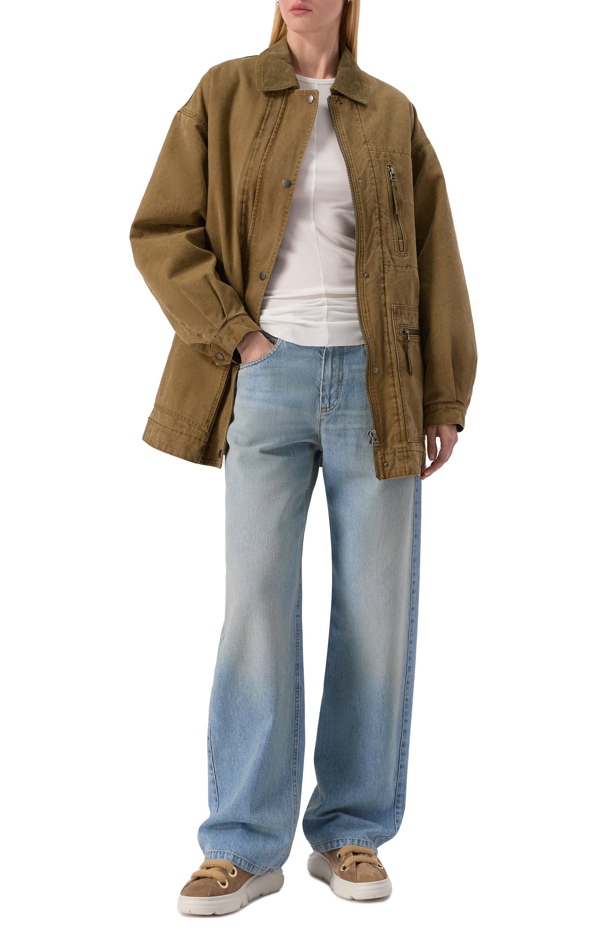 Замшевые кроссовки soft bubble AGL, арт. D938055PG/FERGU, фото 2