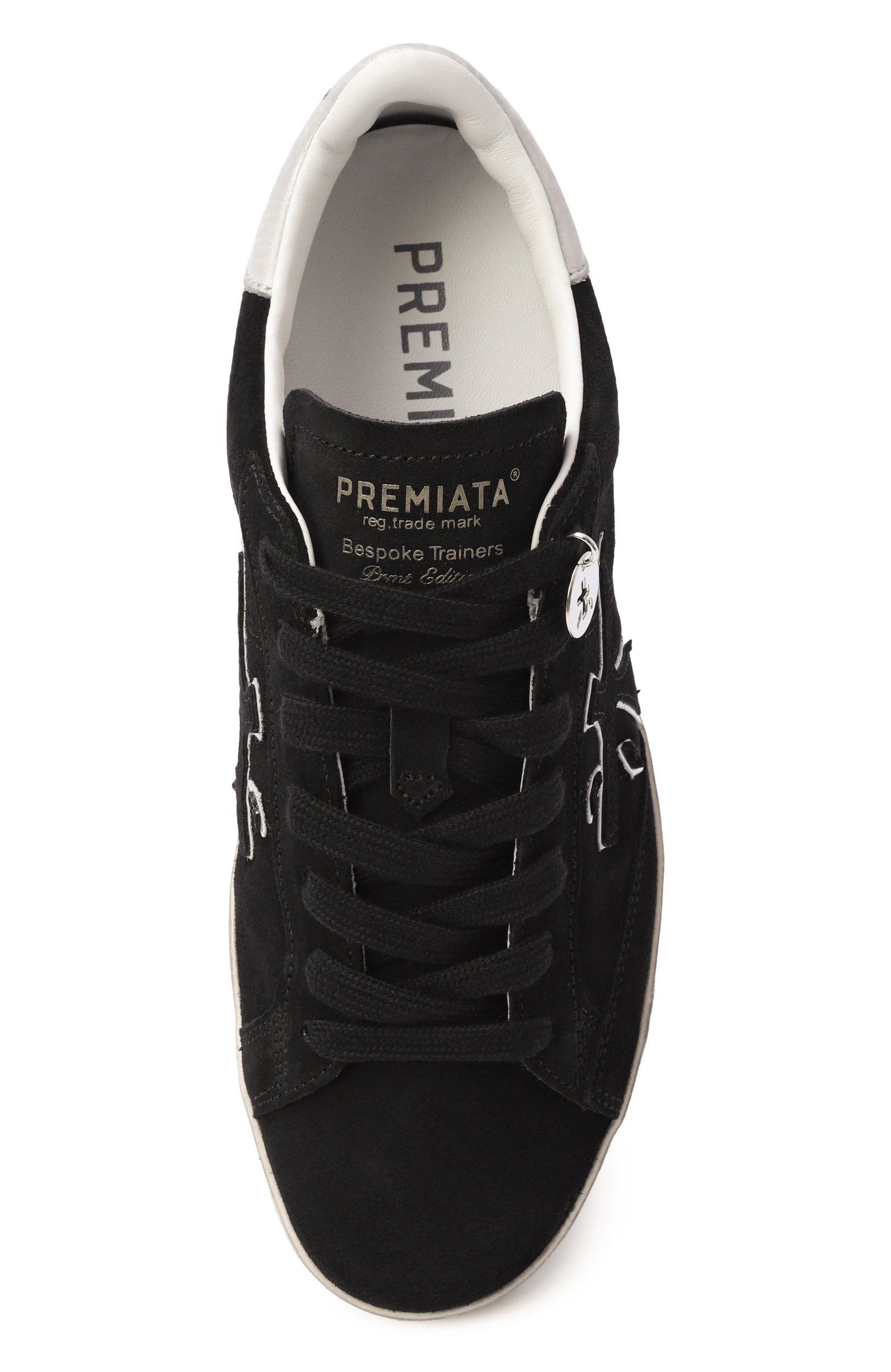 Замшевые кеды steven-d PREMIATA черного цвета по цене 35150 руб., арт. STEVEND/VAR 8487, фото 6 Замшевые кеды steven-d PREMIATA, арт. STEVEND/VAR 8487, фото 6