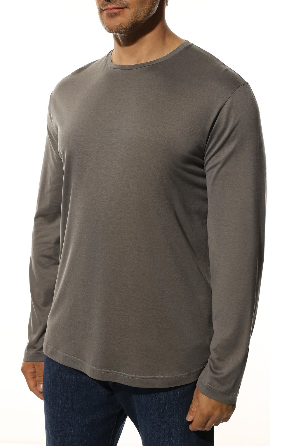 Лонгслив из шелка и хлопка LORO PIANA, арт. FAF6129, фото 3