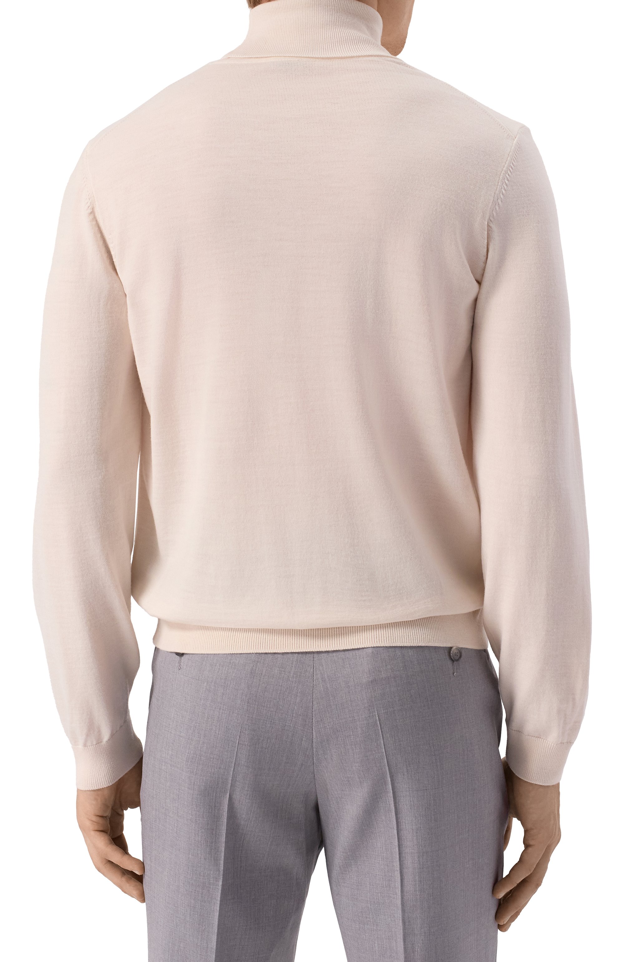 Шерстяная водолазка BOSS, арт. 50468262, фото 4