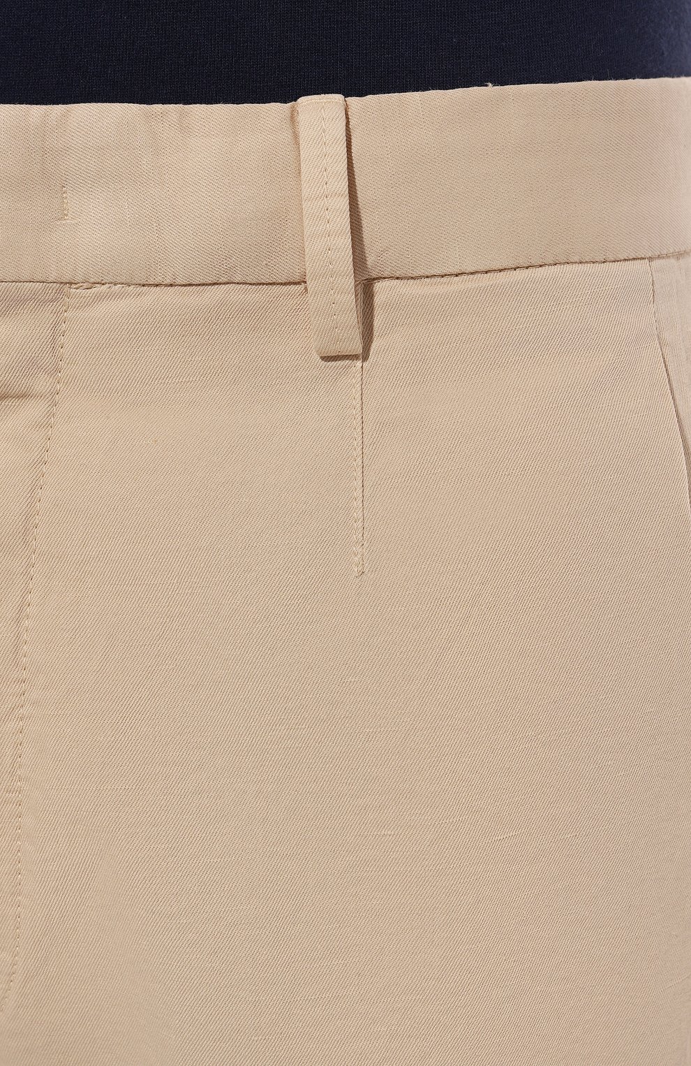 Шорты из хлопка и льна ZEGNA, арт. UDI37A7/TB05, фото 5