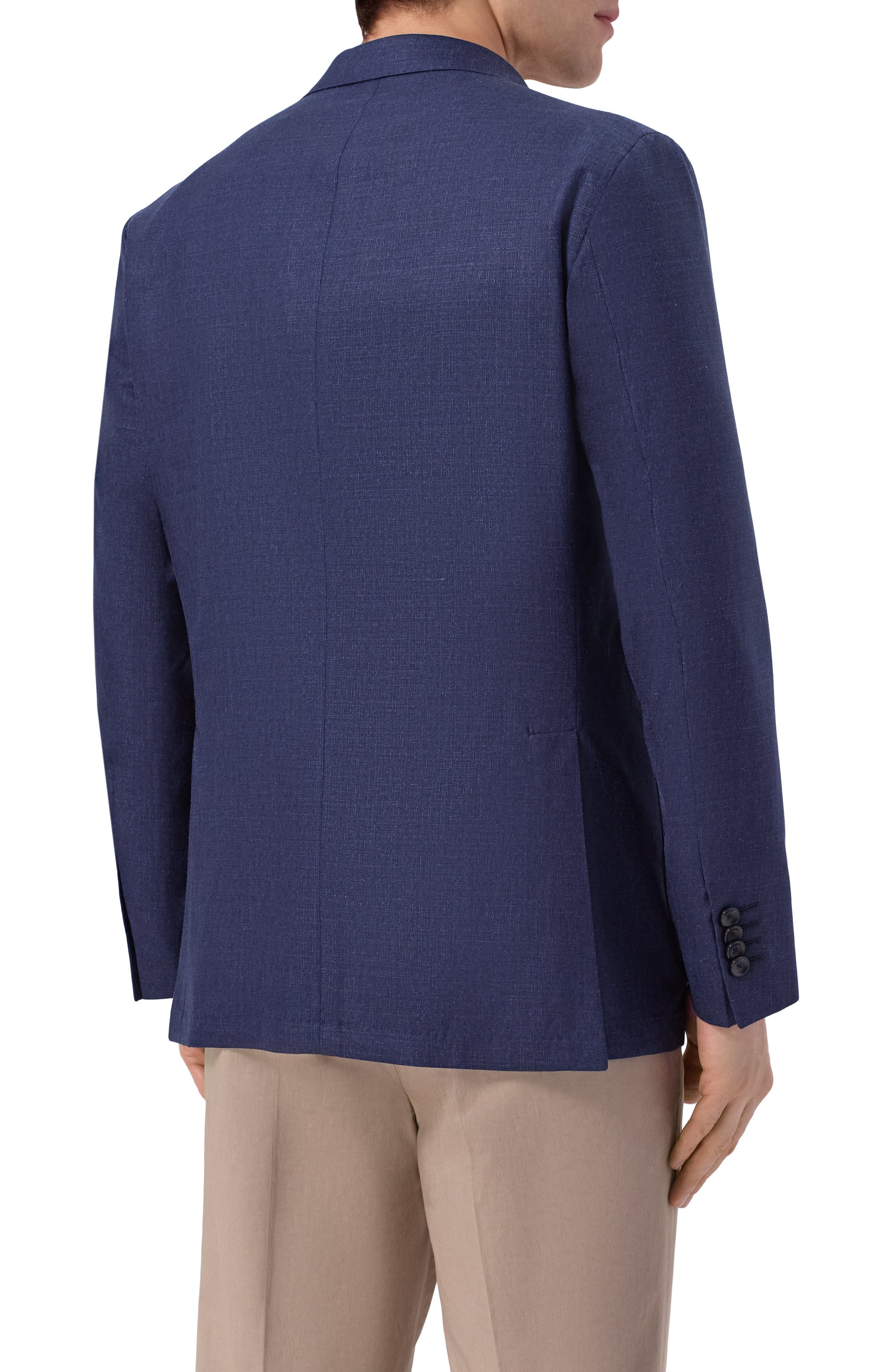 Пиджак из шерсти и шелка SARTORIA LATORRE, арт. EF74/UJ0563, фото 4