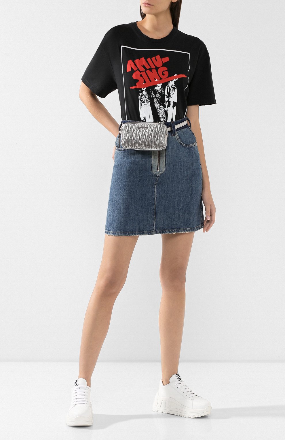 Поясная сумка MIU MIU, арт. 5BL005-N88-F0135-COO, фото 2