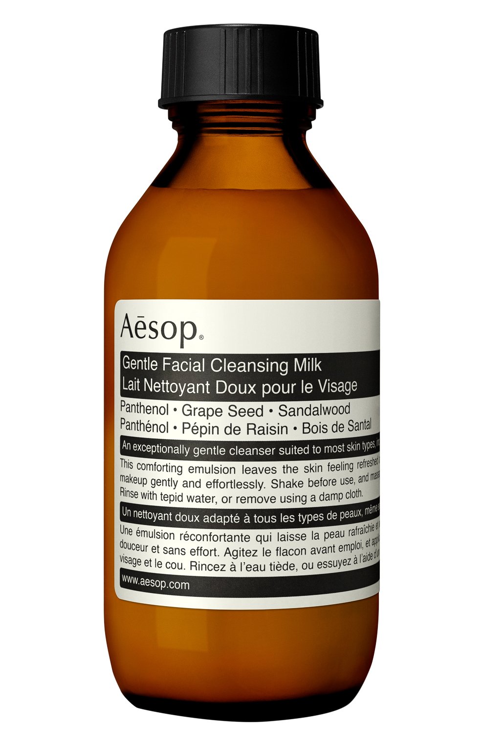 Очищающее молочко для лица (100ml) AESOP бесцветного цвета по цене 5360 руб., арт. B100SK65, фото 1 Очищающее молочко для лица (100ml) AESOP, арт. B100SK65, фото 1