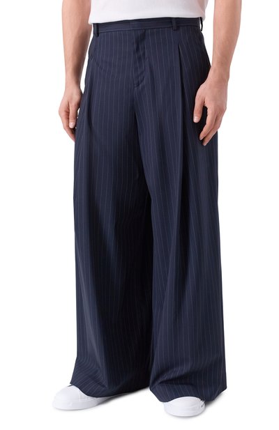 Шерстяные брюки BALMAIN, арт. FH0PQ355/WD25, фото 3