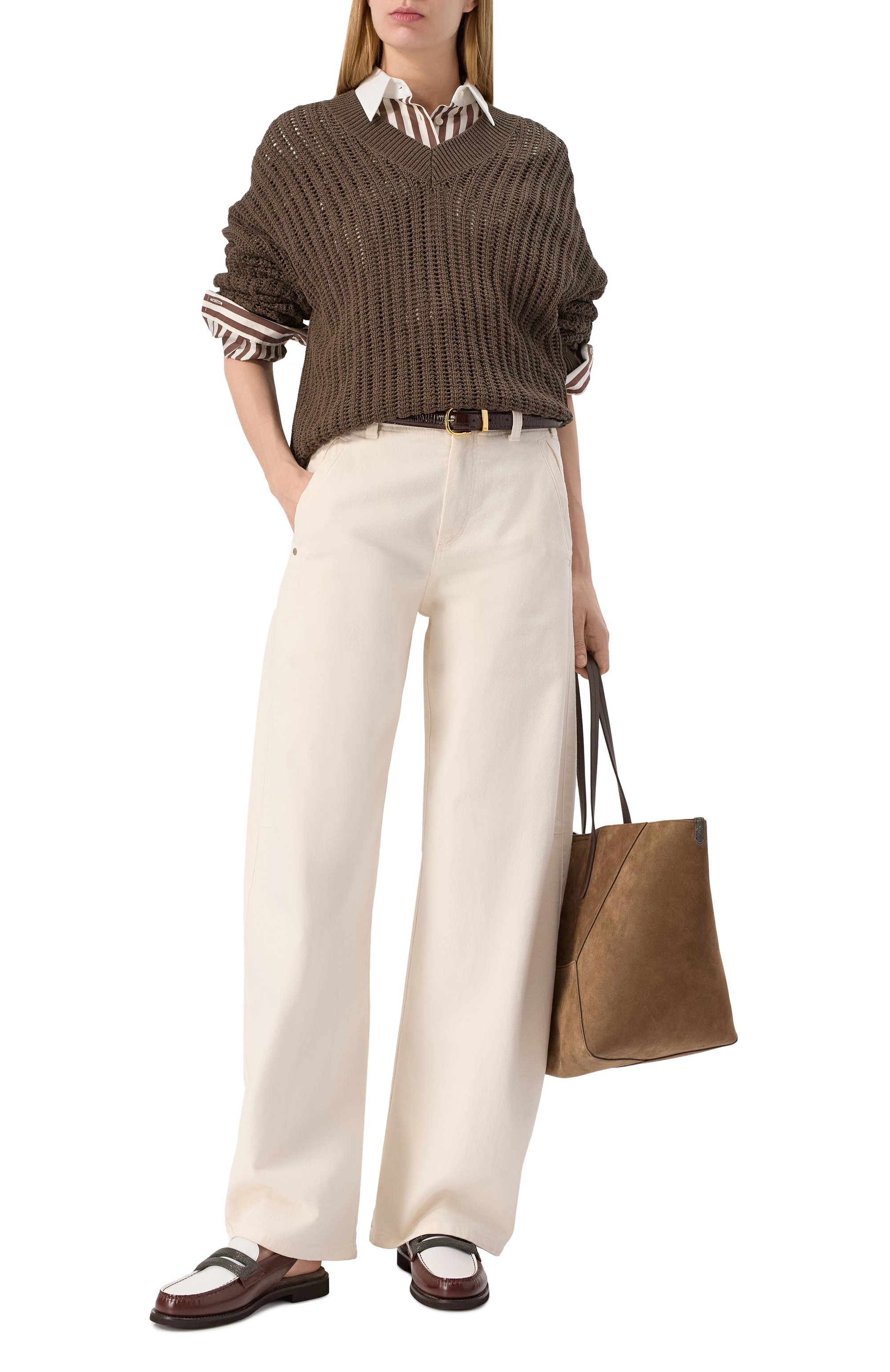 Кожаные пенни-лоферы BRUNELLO CUCINELLI, арт. MZVNG2871, фото 2