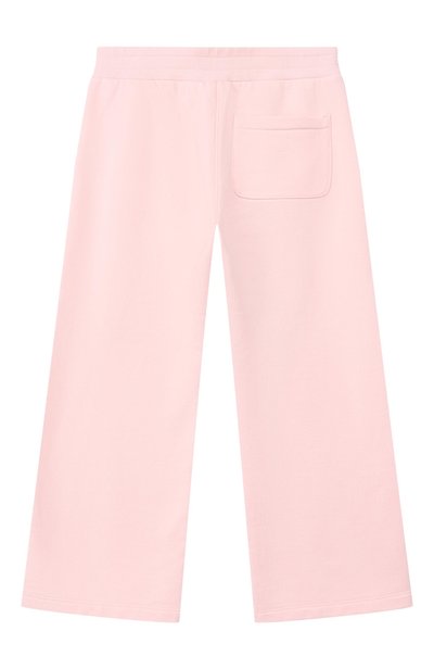 Хлопковые брюки DOLCE & GABBANA светло-розового цвета по цене 39350 руб., арт. L5JPE3/G7QNV, фото 2 Хлопковые брюки DOLCE & GABBANA, арт. L5JPE3/G7QNV, фото 2