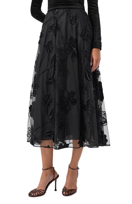 Юбка Elie Saab SK204NP25/TUV01 Чёрный  SK204NP25/TUV01 Фото 3